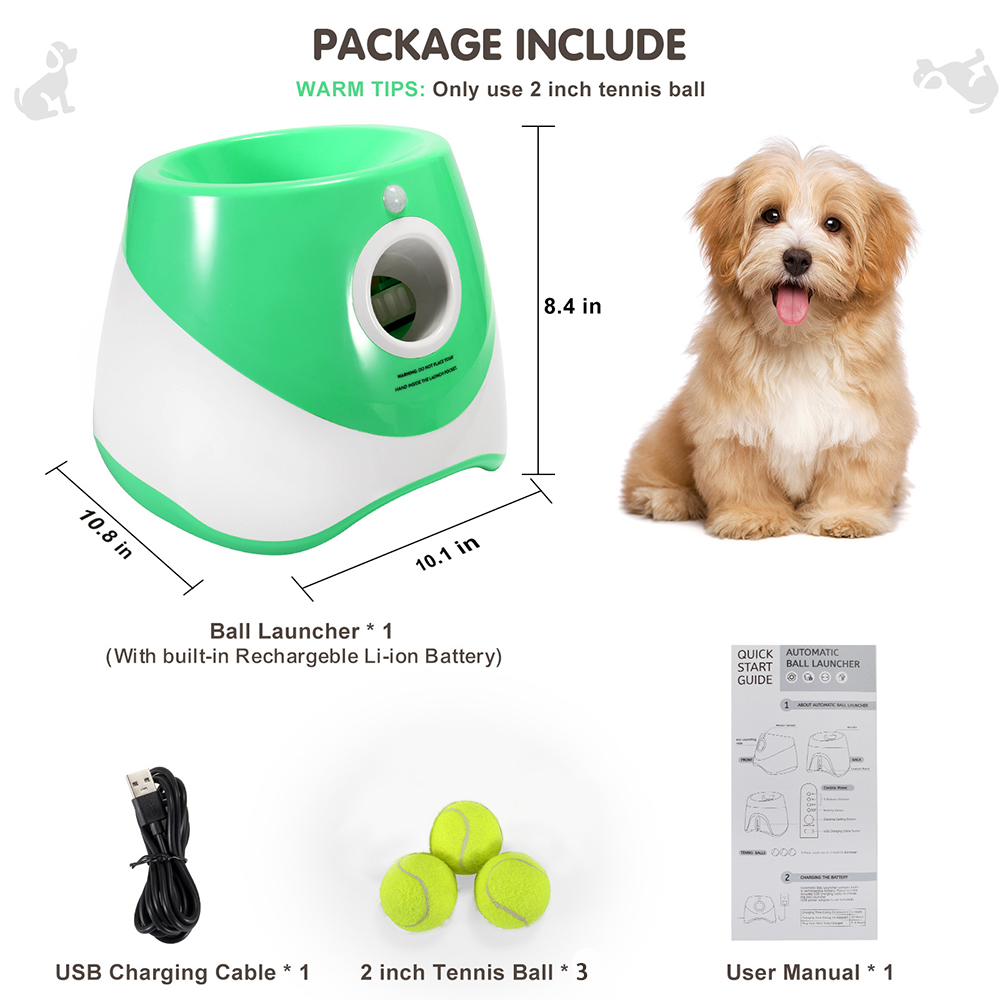 Automatic Dog Ball Launcher – Interactive Training & Play Machine