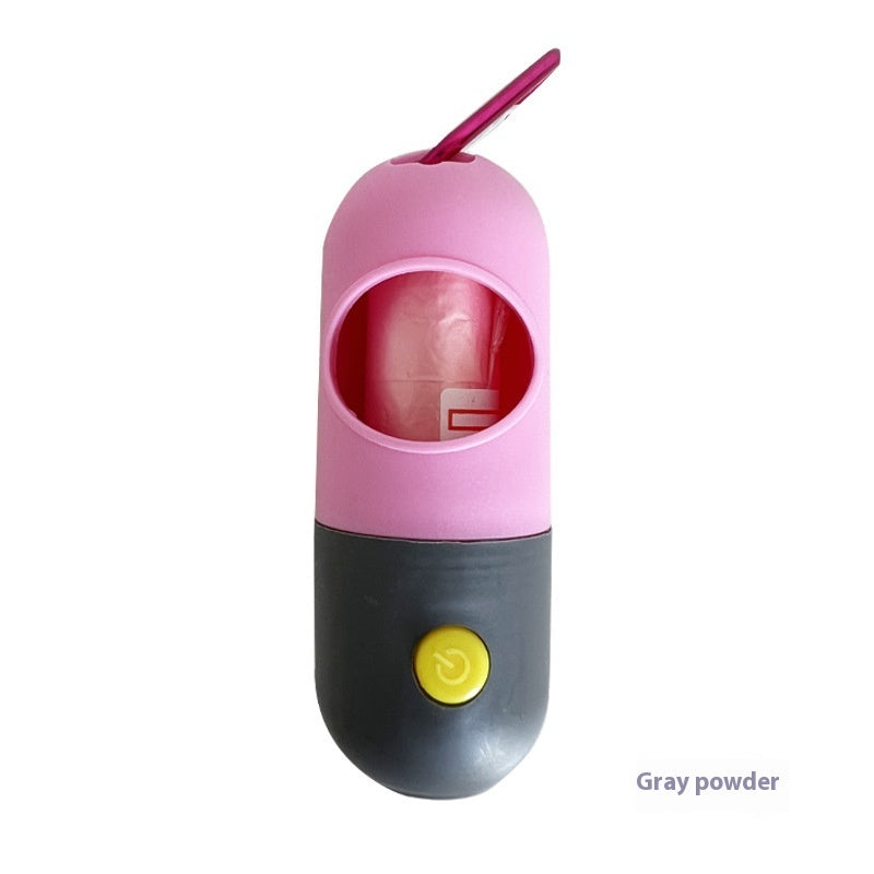 PawzPort LED Dog Waste Bag Dispenser with Flashlight