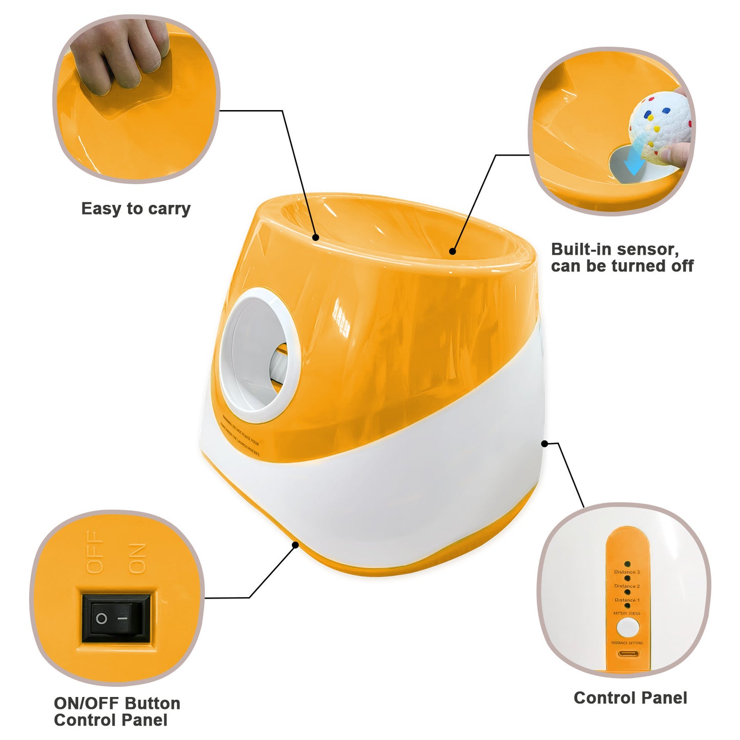 Automatic Dog Ball Launcher – Interactive Training & Play Machine