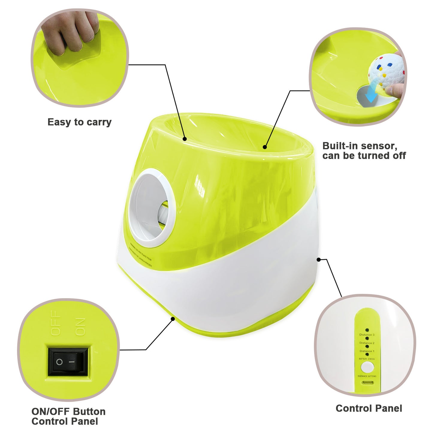 Automatic Dog Ball Launcher – Interactive Training & Play Machine