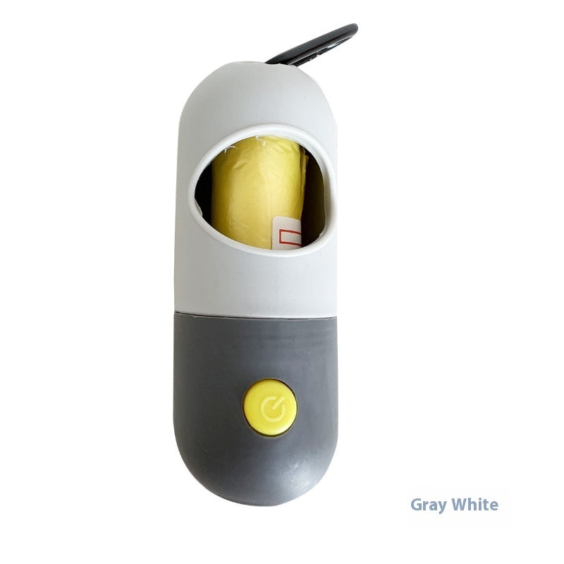 PawzPort LED Dog Waste Bag Dispenser with Flashlight
