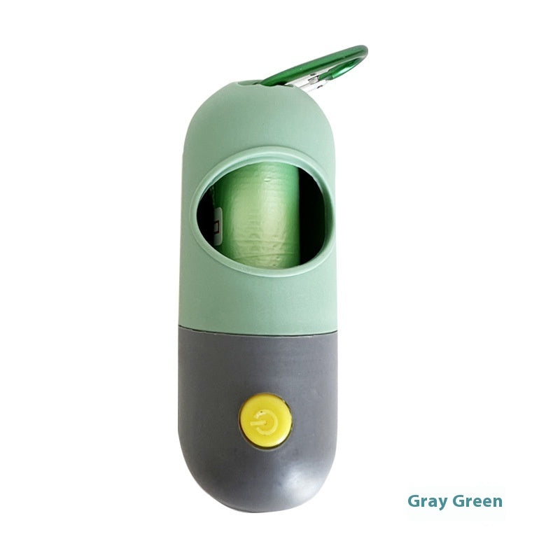 PawzPort LED Dog Waste Bag Dispenser with Flashlight