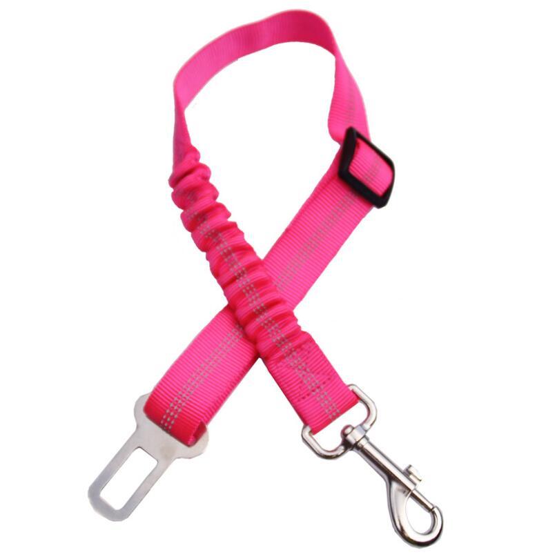 PawzPort Adjustable Dog Car Seatbelt – Safety Harness & Travel Lead