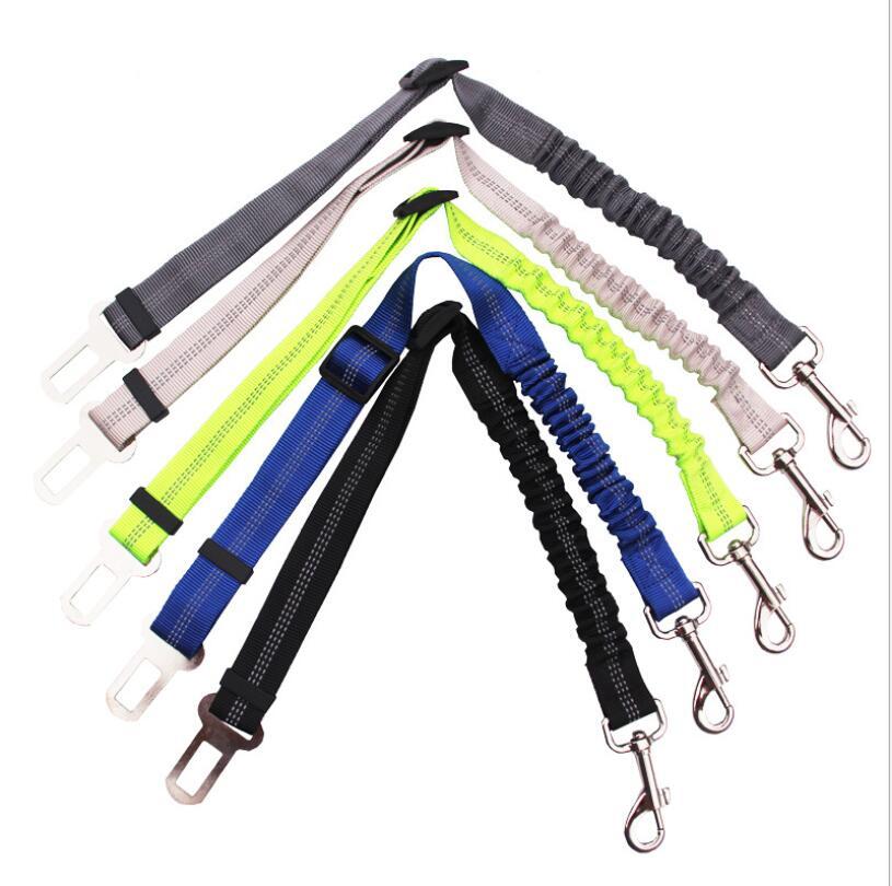 PawzPort Adjustable Dog Car Seatbelt – Safety Harness & Travel Lead