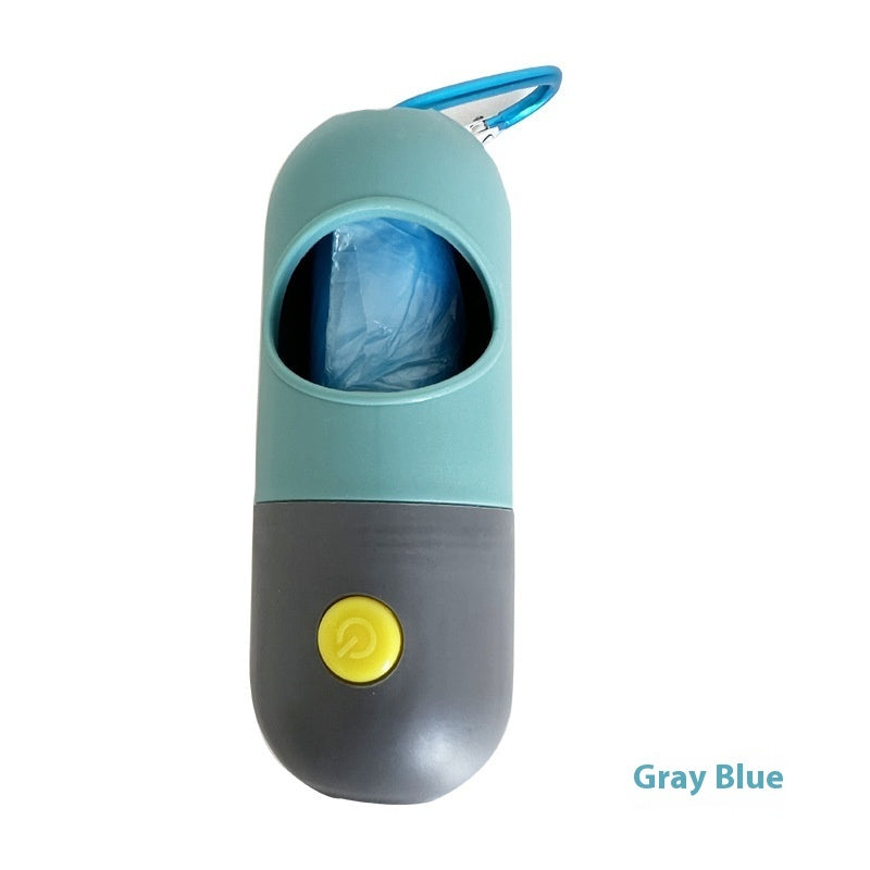 PawzPort LED Dog Waste Bag Dispenser with Flashlight