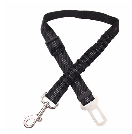 PawzPort Adjustable Dog Car Seatbelt – Safety Harness & Travel Lead